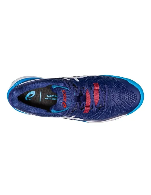 Asics Gel-Resolution 9 Padel Azul Índigo | Ofertas de pádel